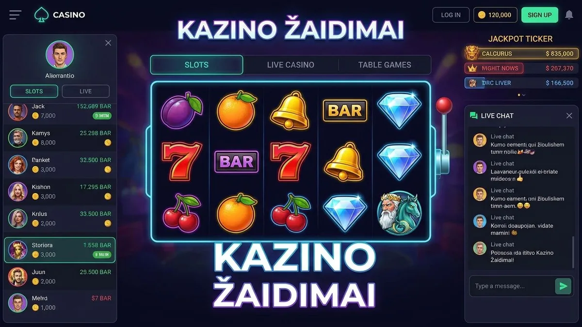 Kazino žaidimai